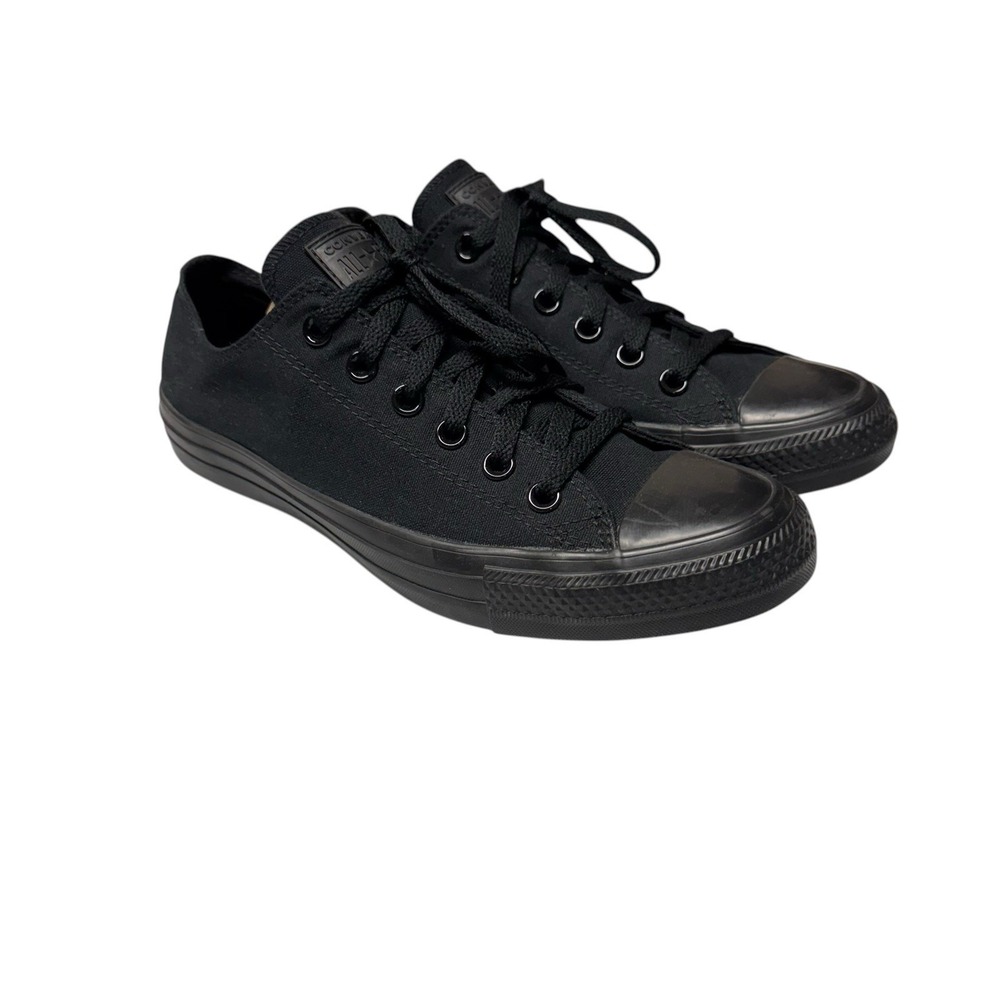 CONVERSE All Star Chuck Taylor Low Top Sneaker M5039 All black Mens 7/Womens 9